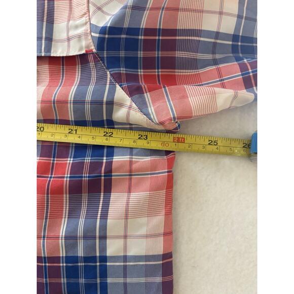 Magellan Outdoors Fish‎ Gear Plaid Fishing Shirt L Relaxed Fit Vented Cabincore - Picture 5 of 7